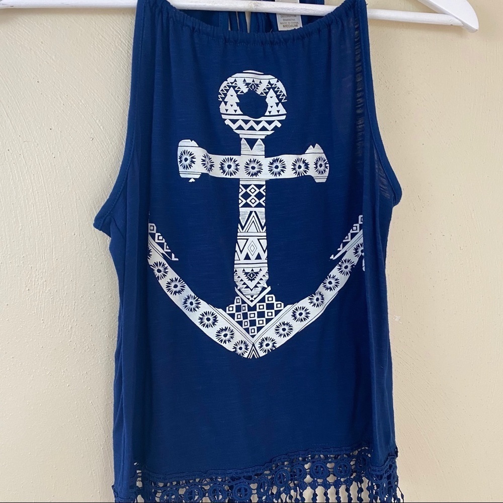 EUC. Bell Dee Jour Tank top. Navy blue. Sz M.